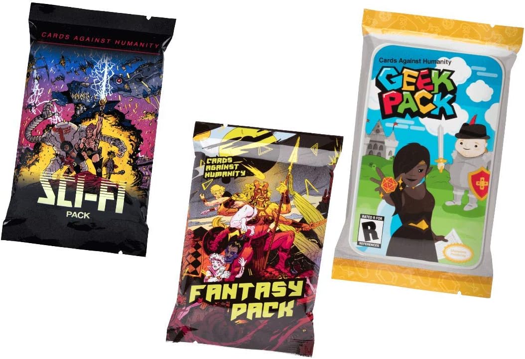 Cards Against & Humanity Sci-Fi & Fantasy & Geek Packs