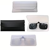 Generic Clip on Glasses Case Pouch Hard, Small Slim