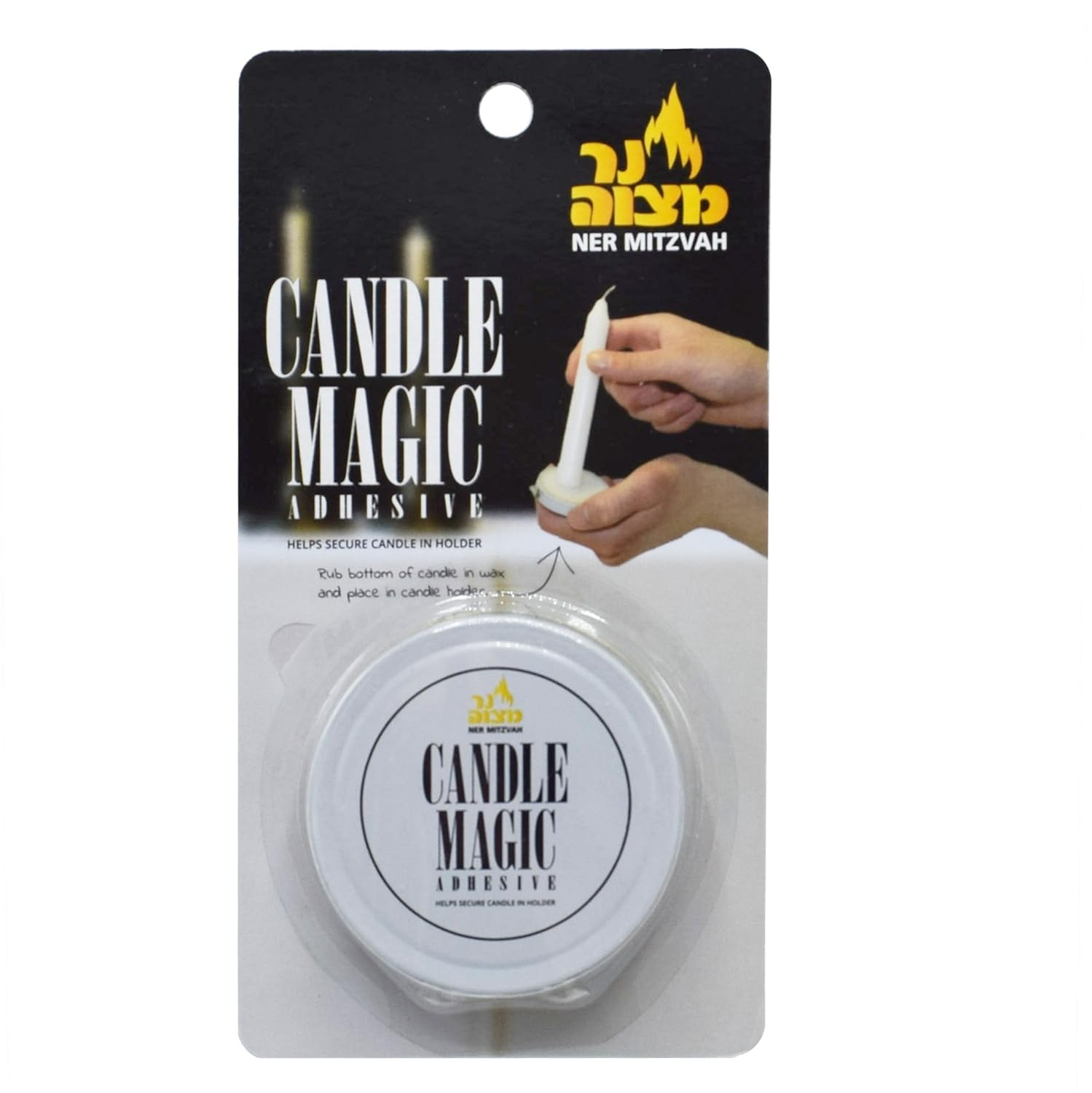 Candle Adhesive Glue Soft Wax Past Helps Secure Candles in Holder