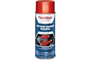 PlastiKote 206 Ford Red Engine Enamel, 12 oz.