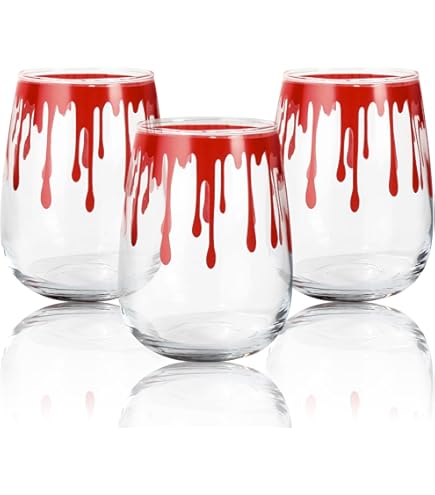 9 Oz Halloween Cups Norme 100 Pcs Halloween Plastic Shot Glasses Blood Print 2oz Disposable Halloween Cups Reusable Clear Horror Cups For Halloween Party Supplies Whiskey Party Favor Drinking Decoration Spooky Halloween Cups