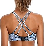 ATTRACO Ladies Yoga Bra Activewear Bra Strappy Yoga