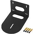 VANROUG Camera Wall Mount Bracket, Universal Security Camera Mounting Holder, Small Universal Wall Mounting Bracket for Hanging Small Select Surveillance Cameras or Speaker, Black Color
