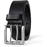 Amazon Essentials Men's Double Prong Leather Belt