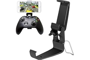 JOVITEC Phone Clip One Foldable Controller Phone Clip Holder Game Clamp Mount Clamp Compatible with Xbox, Android, Mobile Phone Smart Phone (2 Pack)
