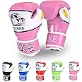CKE Kids Boxing Gloves for Kids Boys Girls Junior Youth Toddlers Age 5-12 Years Training Boxing Gloves for Punching Bag Kickb