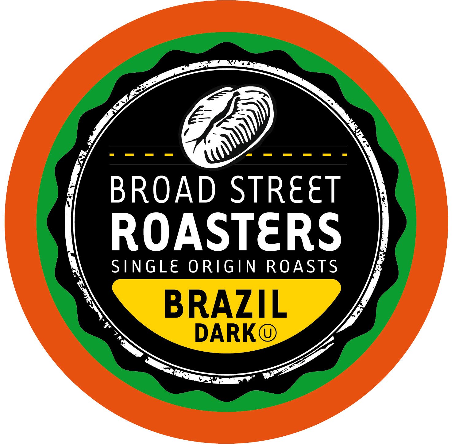 Broad Street Roasters Single Origin Coffee, Brazil, Compatible with 2.0 K-Cup Brewers, 100 Count