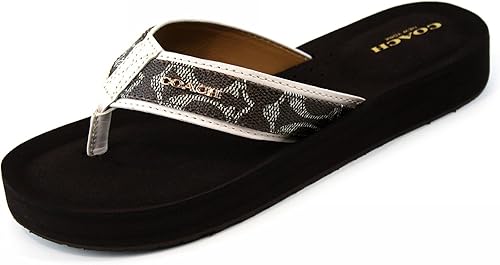 coach judy flip flops