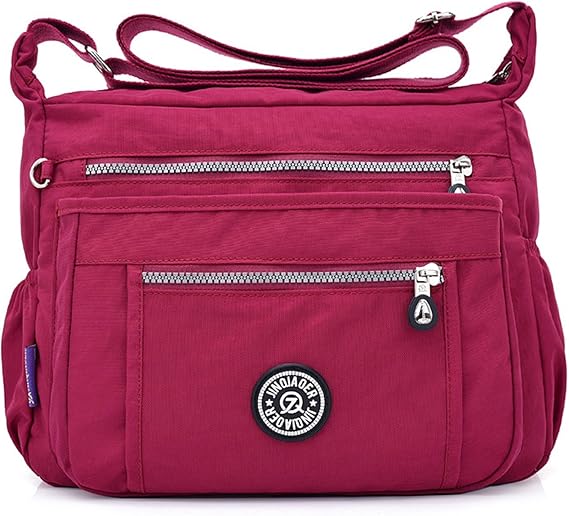 Borsa A Tracolla Donna In Pelle Vegana – Hobo Alla Moda, 2 Cinghie Intercambiabili, Antifurto, Leggera, Per Tutti I Giorni - 3