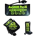 Calculated Industries 1132 AirShim Inflatable Pry Bars and Leveling Tools 4-pc Value Pack – 2 Original AirShims, 1 AirShim Pro XL, and 1 AirShim Slim | Contractor-Grade Pump Wedges | Set of 4