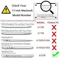 Se7enline Compatible with MacBook Pro 13 inch Case