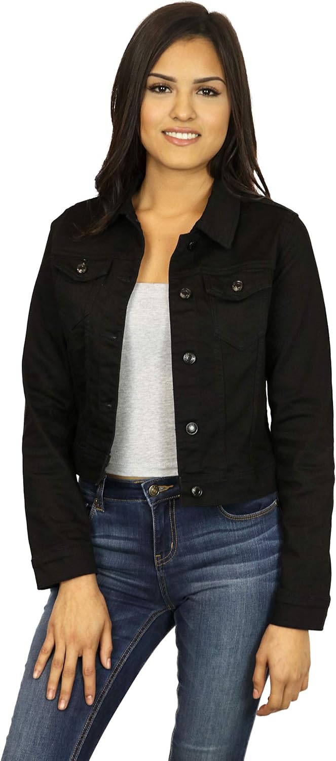 vintage denim jacket amazon