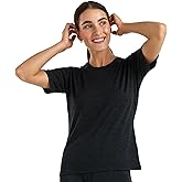 Merino.tech Merino Wool Shirt Women - 100% Merino Wool Base Layer Women Short Sleeve Tee