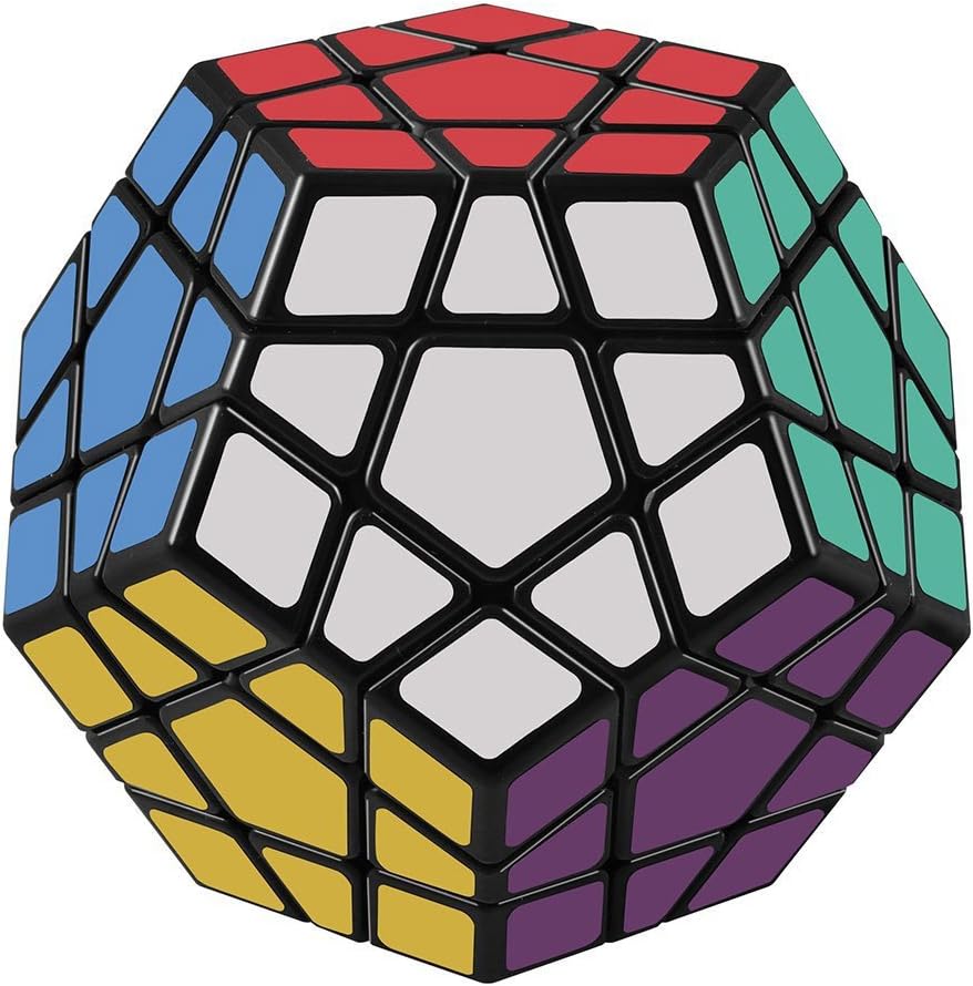 Hooleep Megaminx Speed Cube Puzzle, Dodecahedron Magic Cube Puzzle Toy