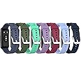 FitTurn Compatible with Huawei Watch Fit band Replacement Silicone Water Resistant Fitness Watch Wrist Band Strap for Huawei Watch Fit Smartwatch with Adapter Tools