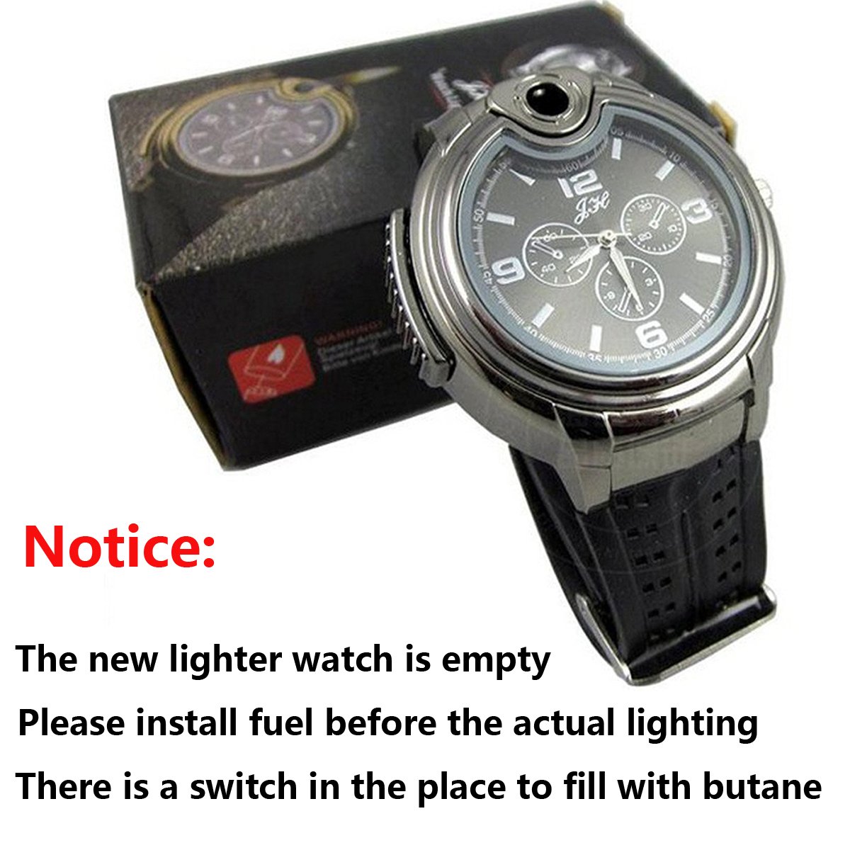 Findtime Novelty Refillable Butane Cigarette Cigar Lighter Watch Buy