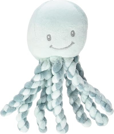 Nattou Musical Plush Octopus Lullaby Mint Green 23 cm Lapidou