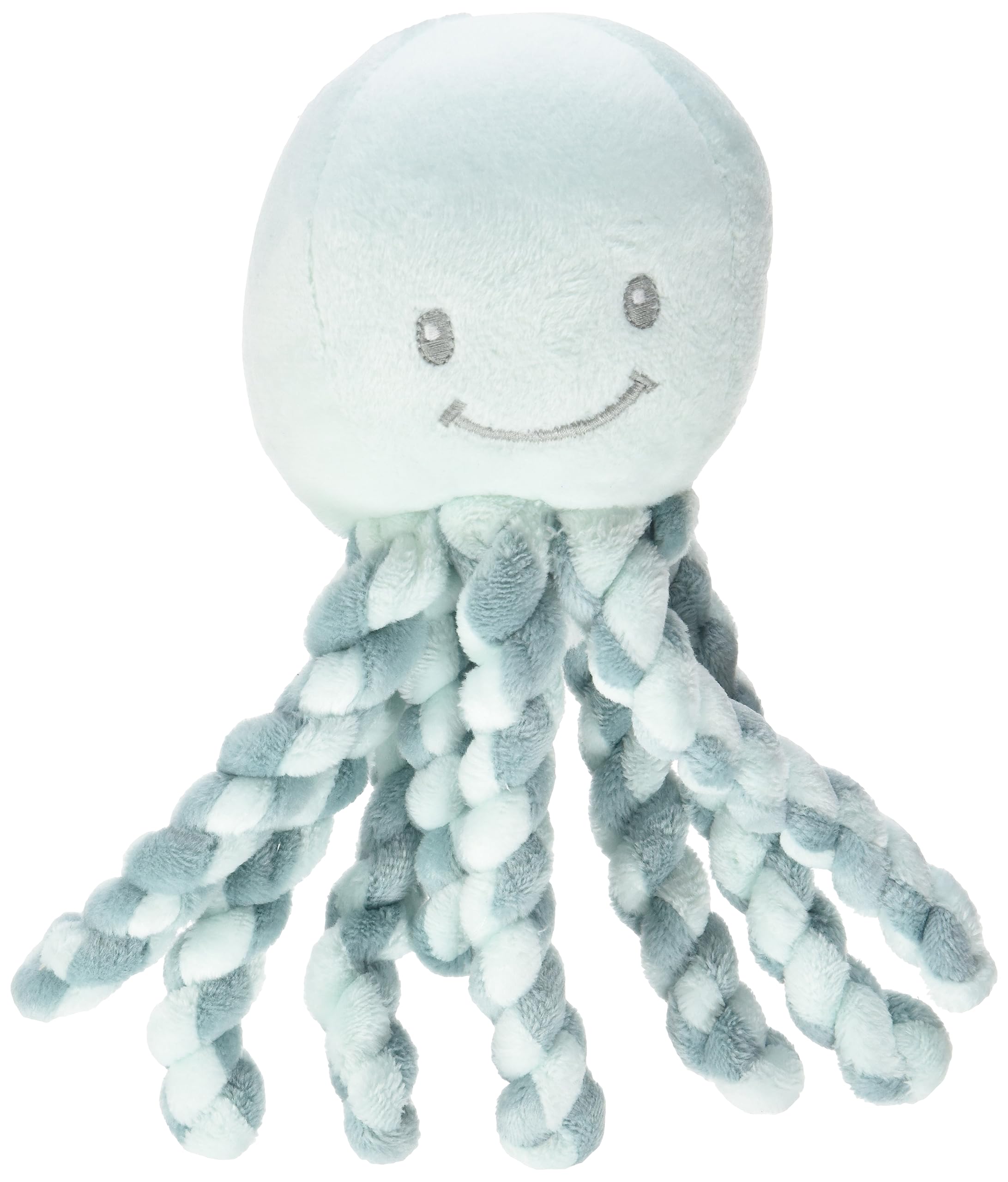 Nattou Music Box Octopus Lullaby "La-Le-Lu" for Newborns and Premature Babies, Mint Green, 23 cm