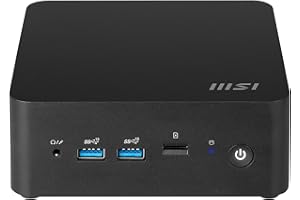 MSI Cubi NUC 1M-064CA Mini PC, Intel Core i7-150U, Intel Graphics, 16GB DDR5, 1TB M.2 SSD, WiFi 6E, BT 5.3, Windows 11 Pro, 3