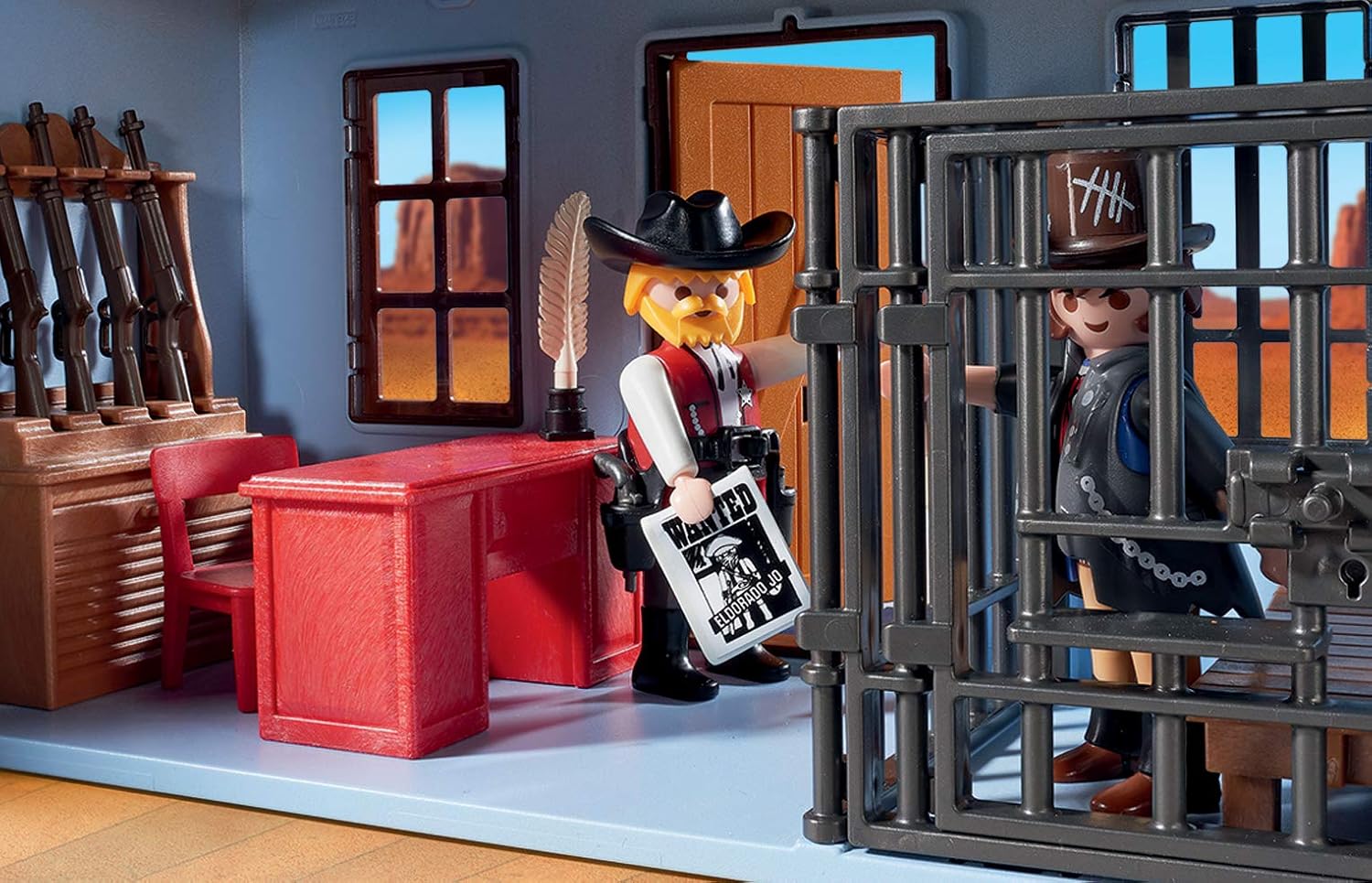 ciudad del oeste playmobil