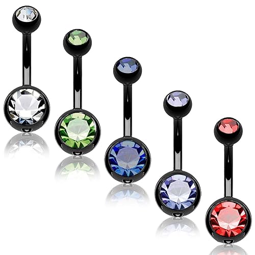 BodyJ4You 15PC PRO Body Piercing Kit Pink Goldtone Steel 14G