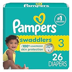 Pampers Baby Diapers - Swaddlers - Size 3, 26