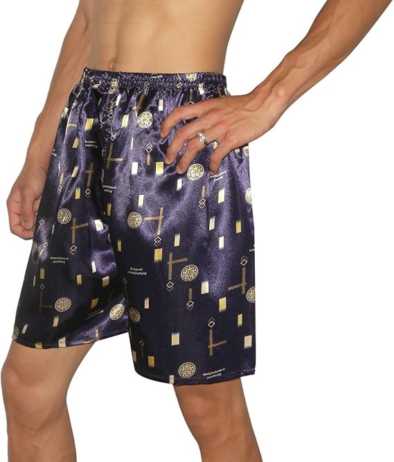 Luxury Silk Pajamas Men's Spring Satin Men Pyjama Sleepwear Long Sleeve Shirt+Pants Home Clothes 