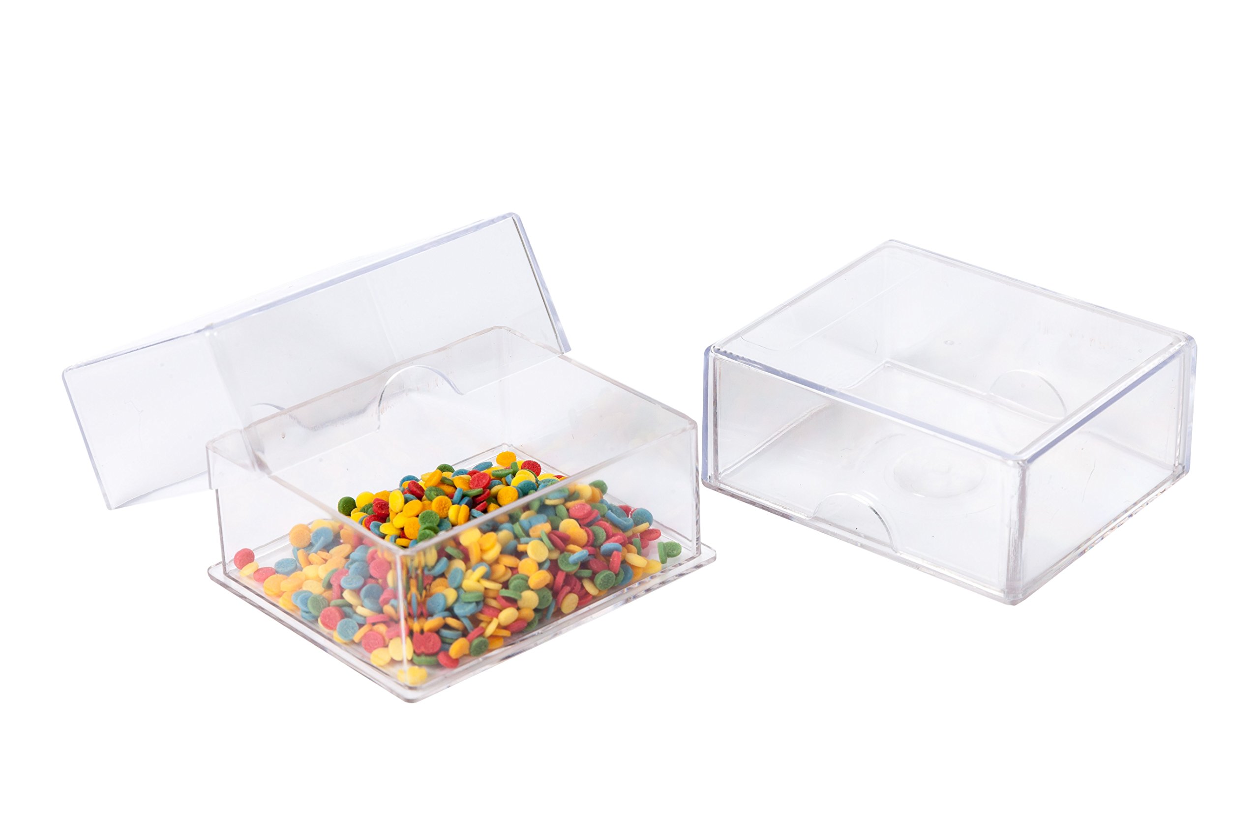 Neolab 2 1523 Rectangular Tins, Paper Clips, 60 mm x 50 mm x 25 mm (Pack of 10)