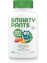 SmartyPants Kids Complete and Fiber Gummy Vitamins