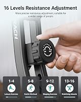 MERACH Foldable Exercise Bike 16-Level Magnetic Resistance 300lbs Capacity view 5