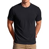 MAGCOMSEN Mens Pocket Cotton T Shirts Short Sleeve UPF 50+ Lightweight Tee | Sun Protection, Comfortable, Moisture Wicking, Soft Cotton Fabric, Cooling, Tag-Free, Daily Basic Plain Solid Casual T-Shirt