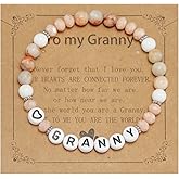 Kivosliviz Gifts for Granny Bracelet from Grandkids Women Best Mother's Day Jewelry Granny Bracelet