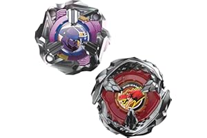Hasbro Beyblade X Dual Pack Set, Beat Tyrà 4-70Q and Knife Shinobi 4-80HN