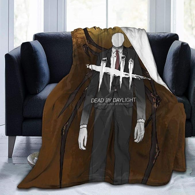 RITGOWWV Slenderman Dead Killers Daylight Blanket 3D Super