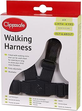 clippasafe walking harness and reins