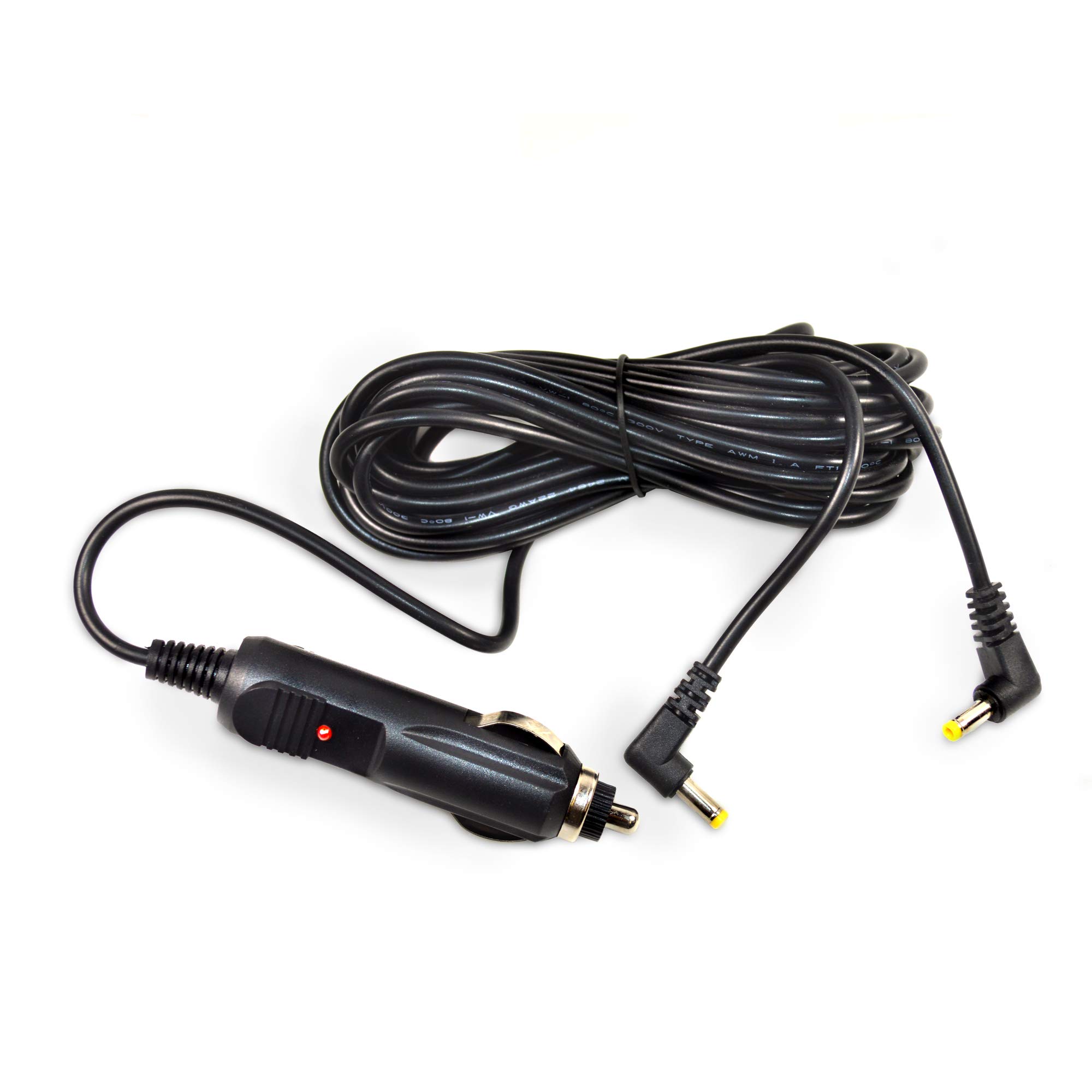 HQRP 12V Car Charger for Philips Portable DVD Player Dual Screen SPS106 PD9030 PD7030 LY02 AY4133 PD9012 AY4128 LY-02 AY4197 996510006564 Replacement, Cigarette Lighter Adapter w/ 2 Output DC Jacks