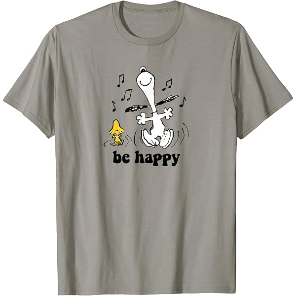 Plus Size Peanuts Snoopy Dancing Hearts French Terry Long Sleeve Tee