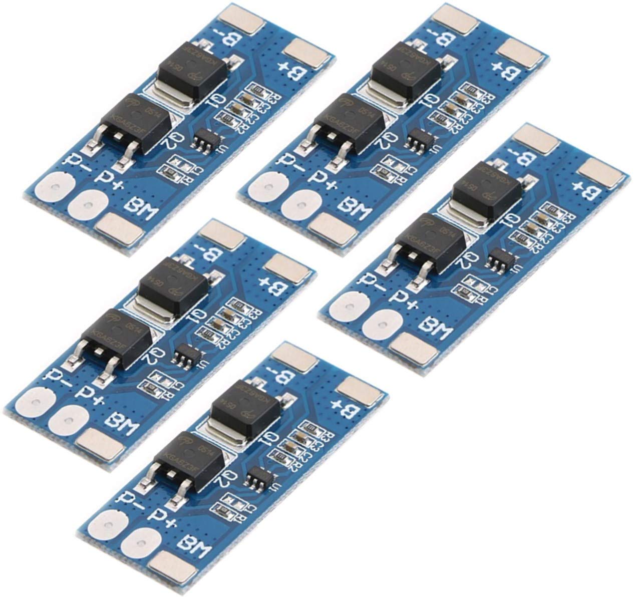 TECNOIOT 5 un. 2S 8A Li-Ion Batería Lipo 7.4v 8.4V 18650 protección junta BMS PCM 15A Pico