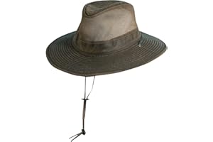 Dorfman Pacific Co. Men's Weathered Cotton Big Brim with Mesh
