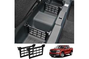 Mabett Rear Under Seat Dividers for Ford Maverick 2022-2025 Accessories, Rear UnderSeat Storage Space Dividers Organizer Accessories (2 PCS Fit Fuel Version)