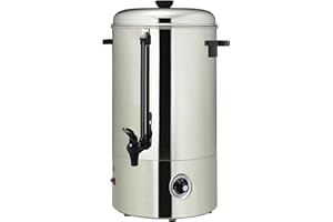 Adcraft Hot Water Dispenser Boiler, 100 Cup, in Stainless Steel (WB-100)