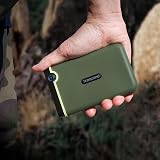 Transcend StoreJet 25M3 1TB Military Green Rugged Portable HDD USB 3.1 view 3