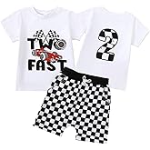 Generic 1st/2nd/3rd Birthday Boy Outfit Short Sleeve Tee Shirt + Pocket Shorts Set 1-3 Year Old Boys Clothes
