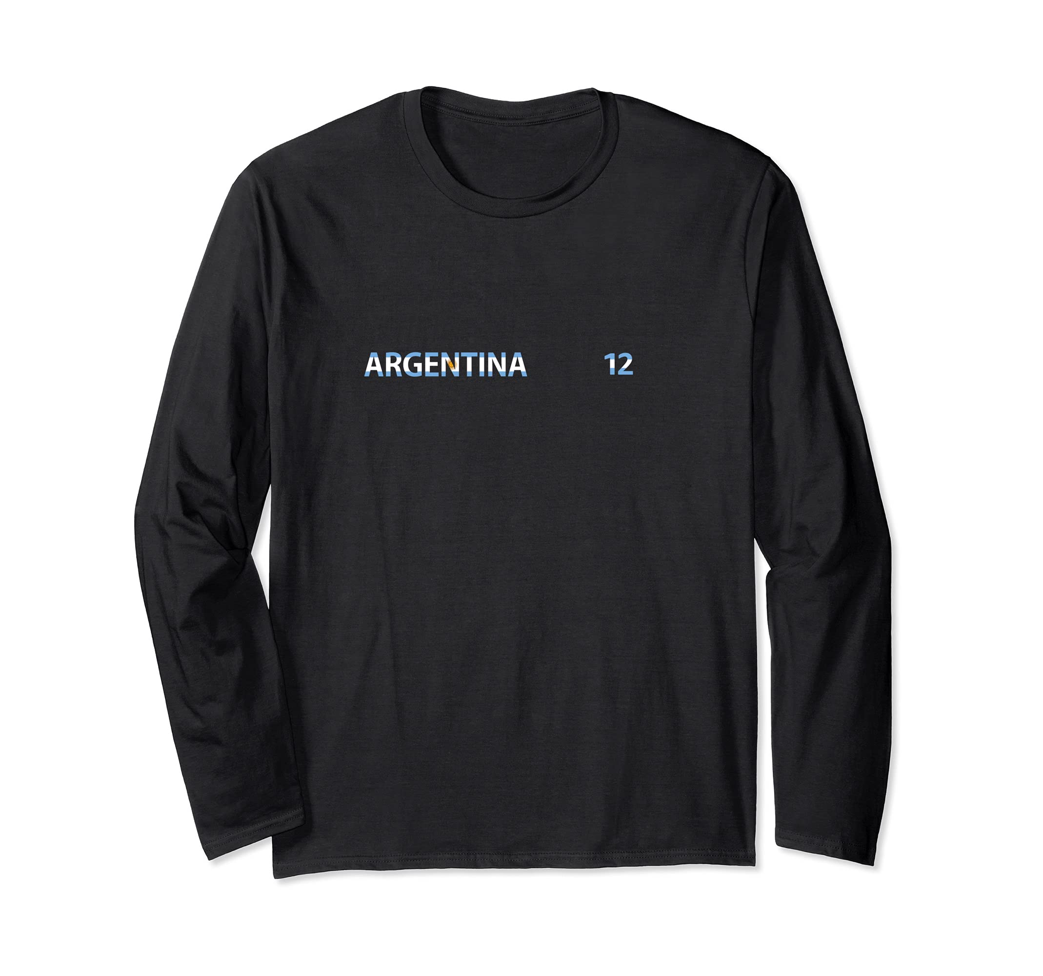 Flag Argentina Long Sleeve T-Shirt