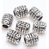 Lot De 25 Perles Baril En Argent Tibétain 6 Mm - Couleur Doré, Neuf
