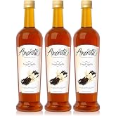 Amoretti Premium French Vanilla Syrup 750ml 3 Pack