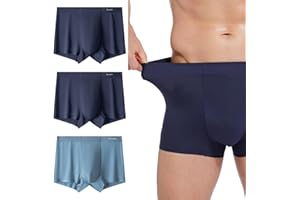 Benziert Micro Modal Mens Seamless Underwear Trunks Pack Support Pouch Soft Mens Trunks Underwear Multipack