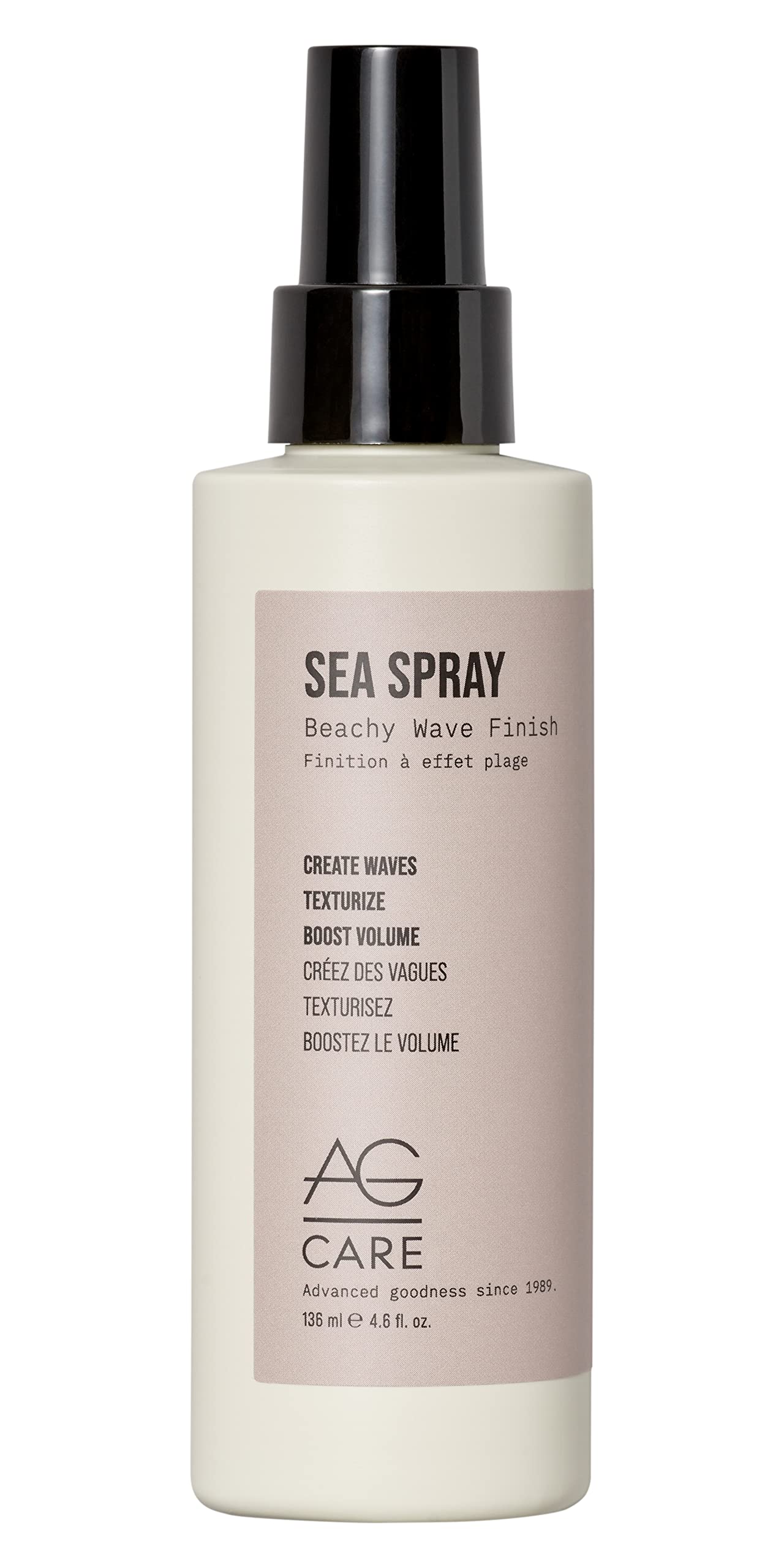 Sea Spray Beachy Wave Finish by AG Hair Cosmetics for Unisex – 4.6 oz Hair Spray