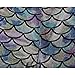 TFJH E Lovely Bling Printing Fish Scale Stretch Leggings Pants for Little Girls Multicolor 130