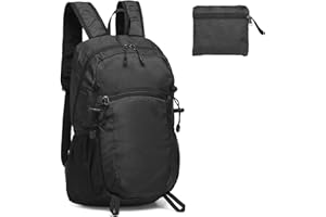 SUIKIHUM Hiking Daypack Packable, Camping Backpack Water Resistant Lightweight Polyester for Men Women Travel Outdoor